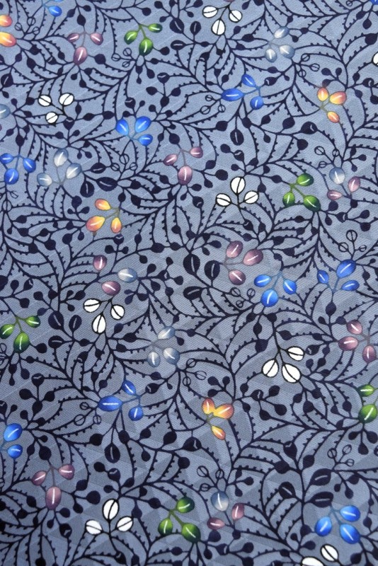 本紅型名古屋帯(城間栄順作)