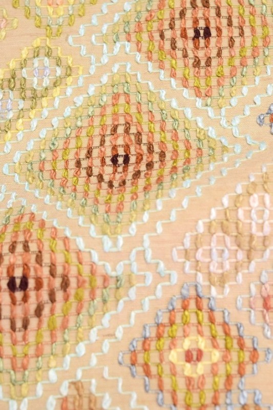 読谷山花織 9寸帯